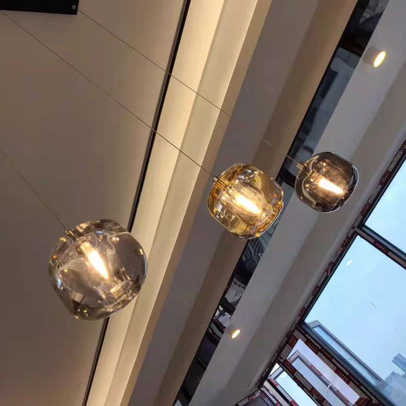 Luxury Led Staircase Chandelier