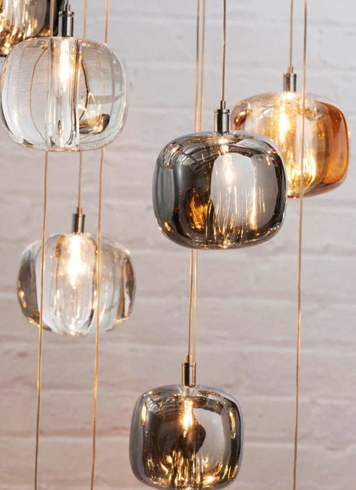 Luxury Led Staircase Chandelier
