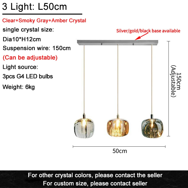 Luxury Led Staircase Chandelier