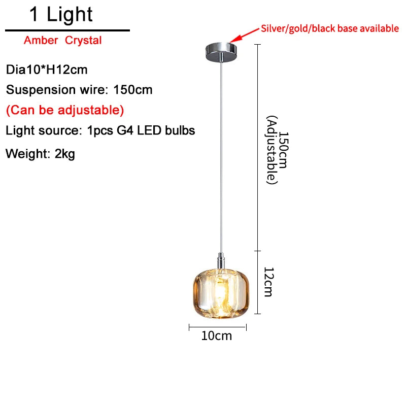 Luxury Led Staircase Chandelier