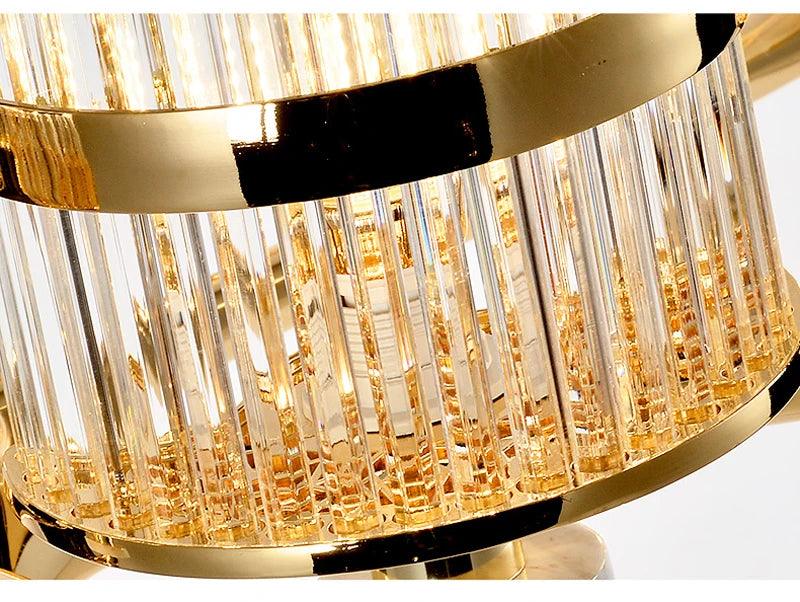 Jaklin French Crystal Chandelier - Creating Coziness