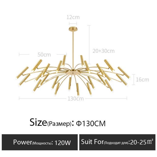 Inverted Candle Chandelier - Creating Coziness