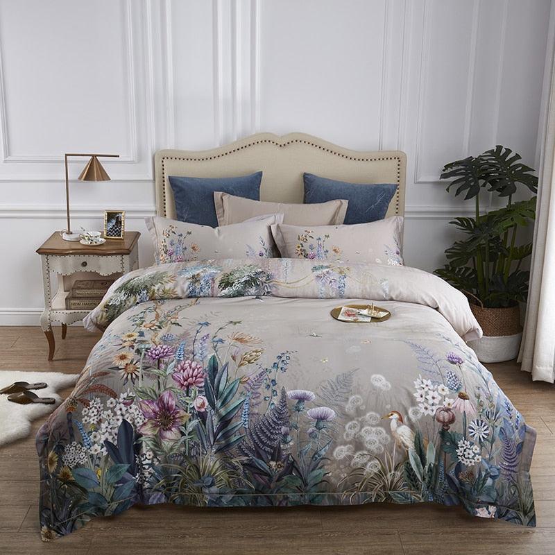 Duvet Cover Linen and Cotton 220 x 240 cm - DOLLAR color Natural