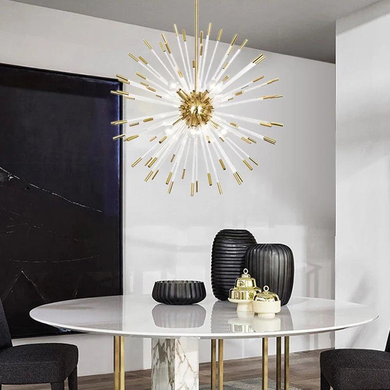 Beam LED Chandelier
