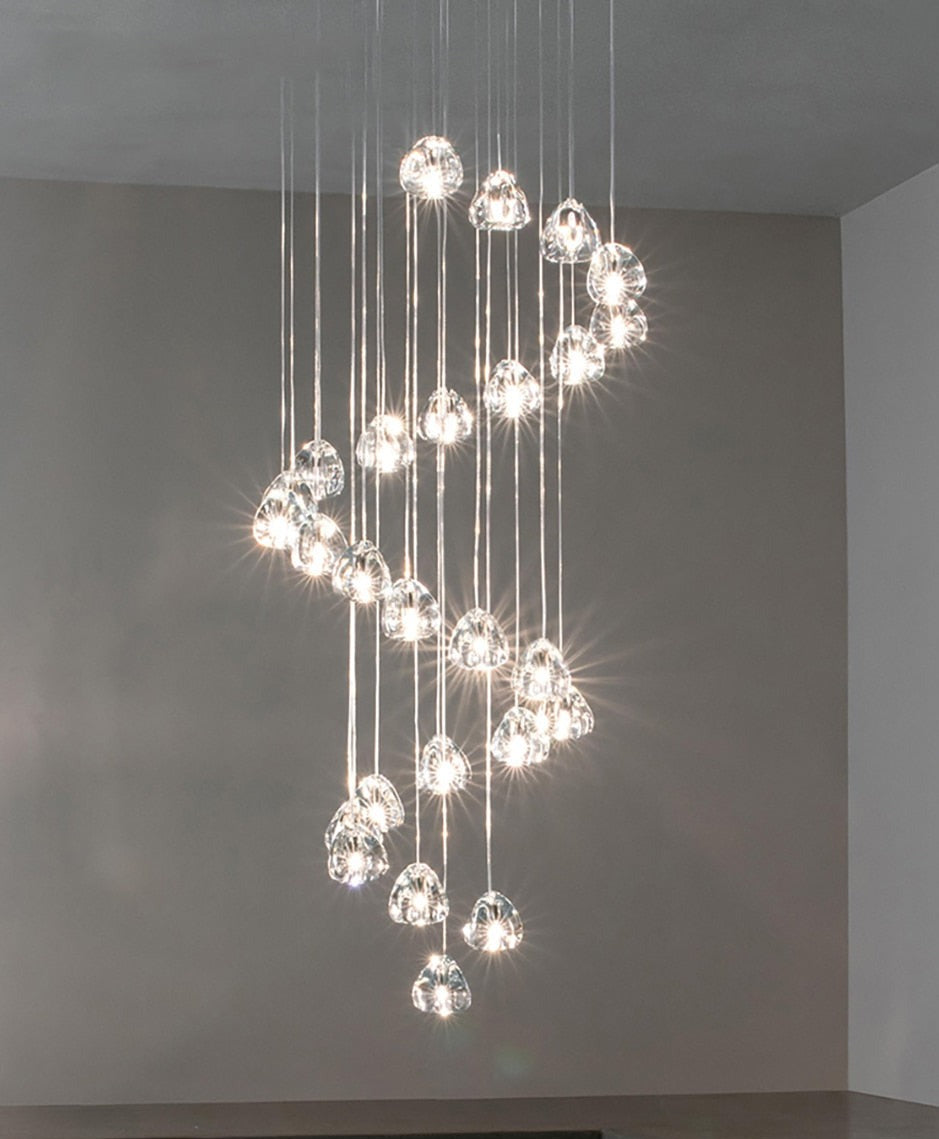 Ceiling Crystal LED Balls Chandelier
