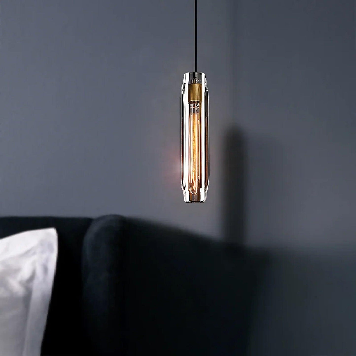RUGO Transparent Crystal LED Pendant Light