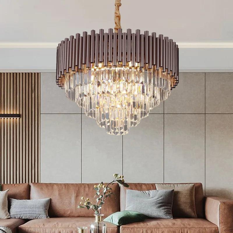 Maestro Crystal Ceiling Chandelier