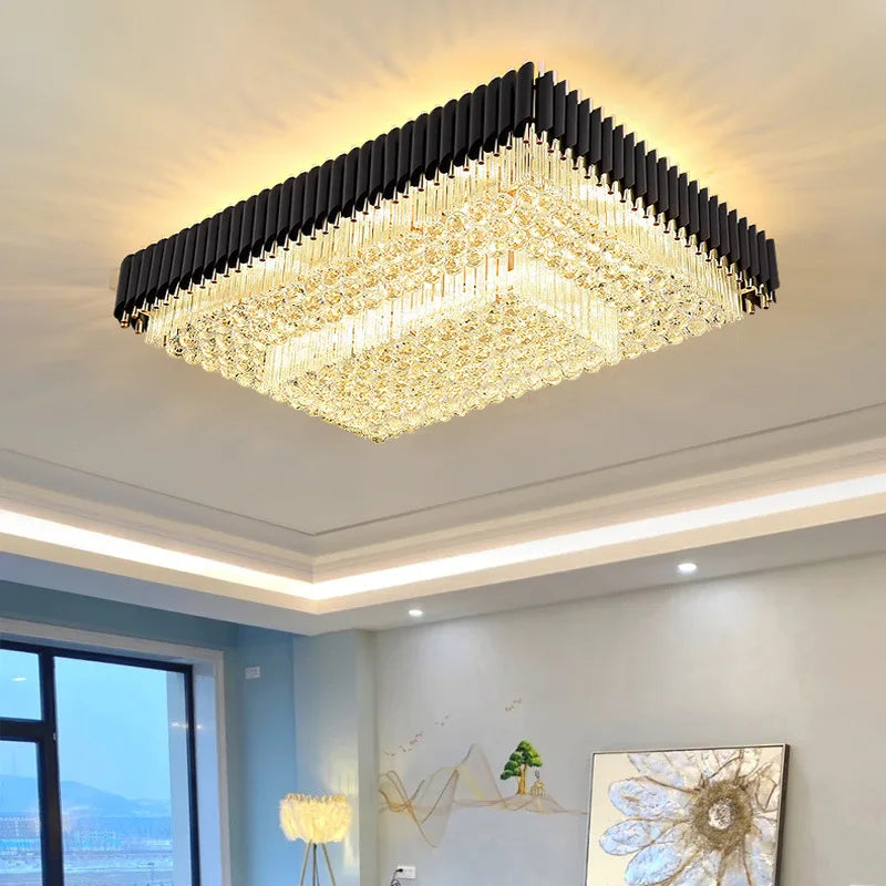 RUBIO Led Crystal Ceiling Chandelier
