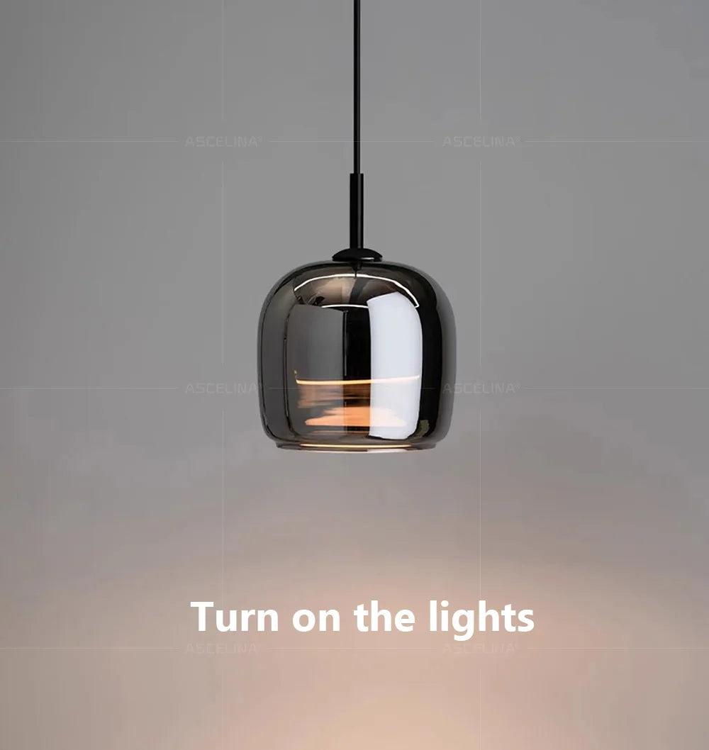 Nordic Glass Pendant Light