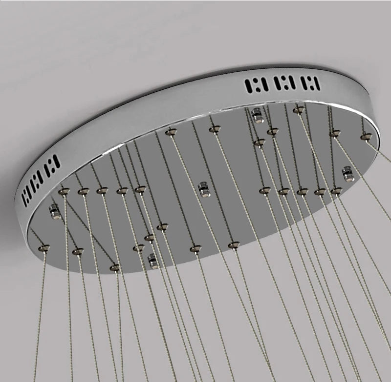 Spiral Design LED Chandelier