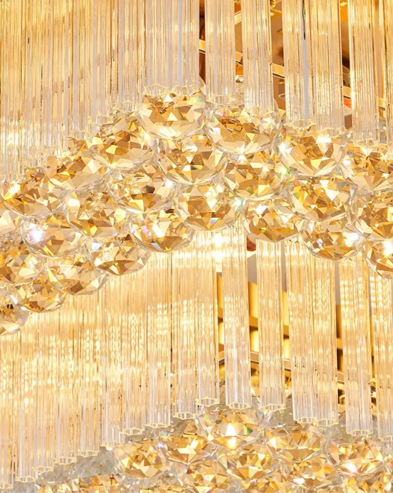 RUBIO Led Crystal Ceiling Chandelier