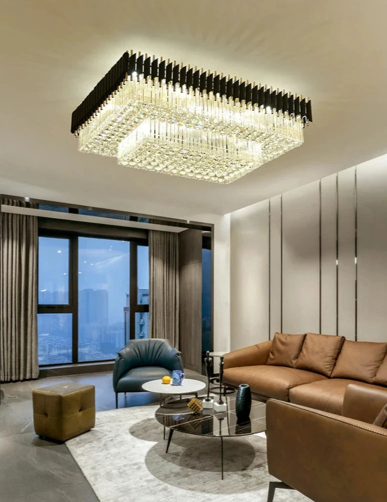 RUBIO Led Crystal Ceiling Chandelier