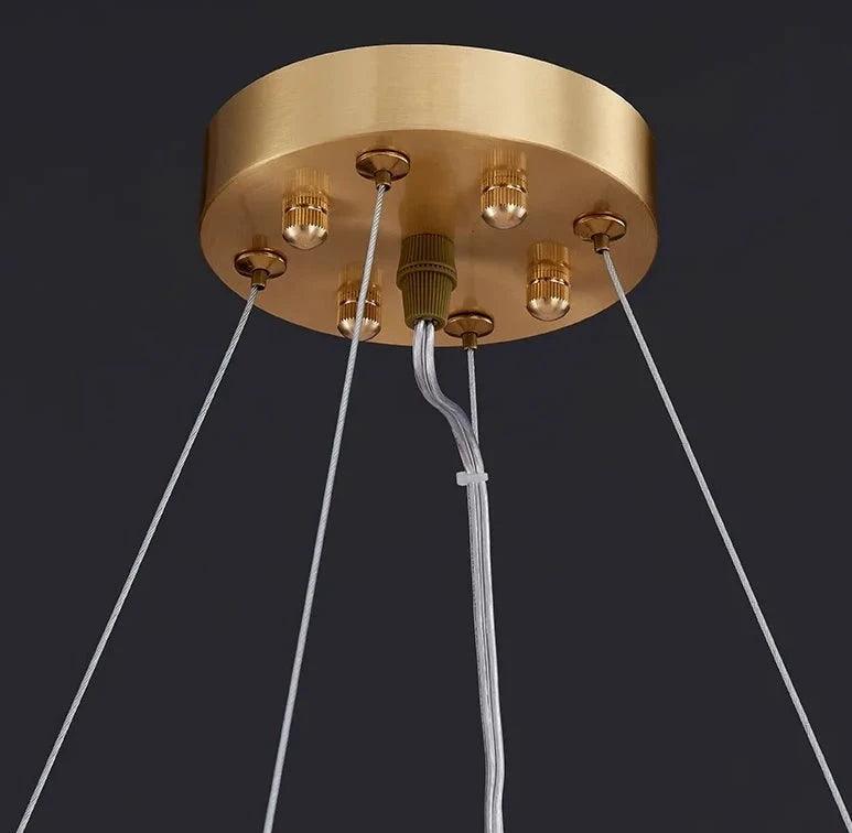 Oasis Luxurious Atmospheric Glass Chandelier