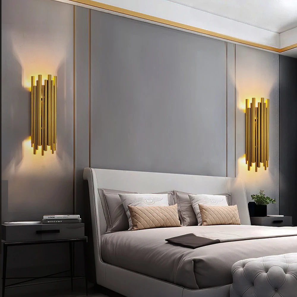 Brudeck Luxury Gold Wall Lamp