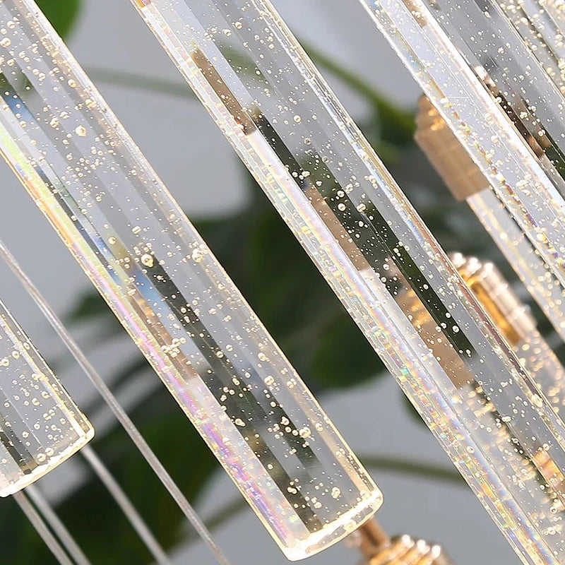 Bubble Crystal Pendant Light Chandelier