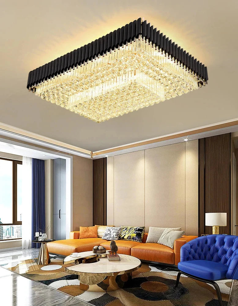 RUBIO Led Crystal Ceiling Chandelier
