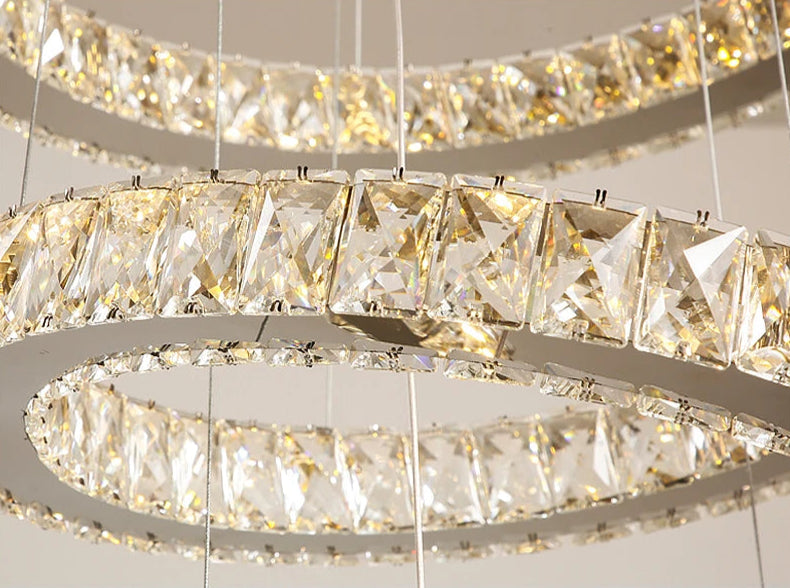 Spiral Design LED Chandelier