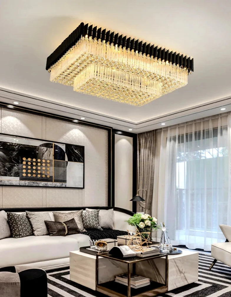 RUBIO Led Crystal Ceiling Chandelier