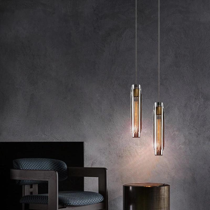 RUGO Transparent Crystal LED Pendant Light