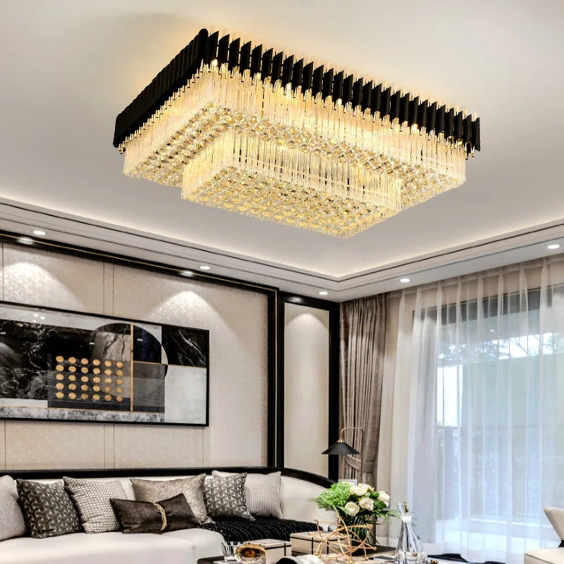 RUBIO Led Crystal Ceiling Chandelier