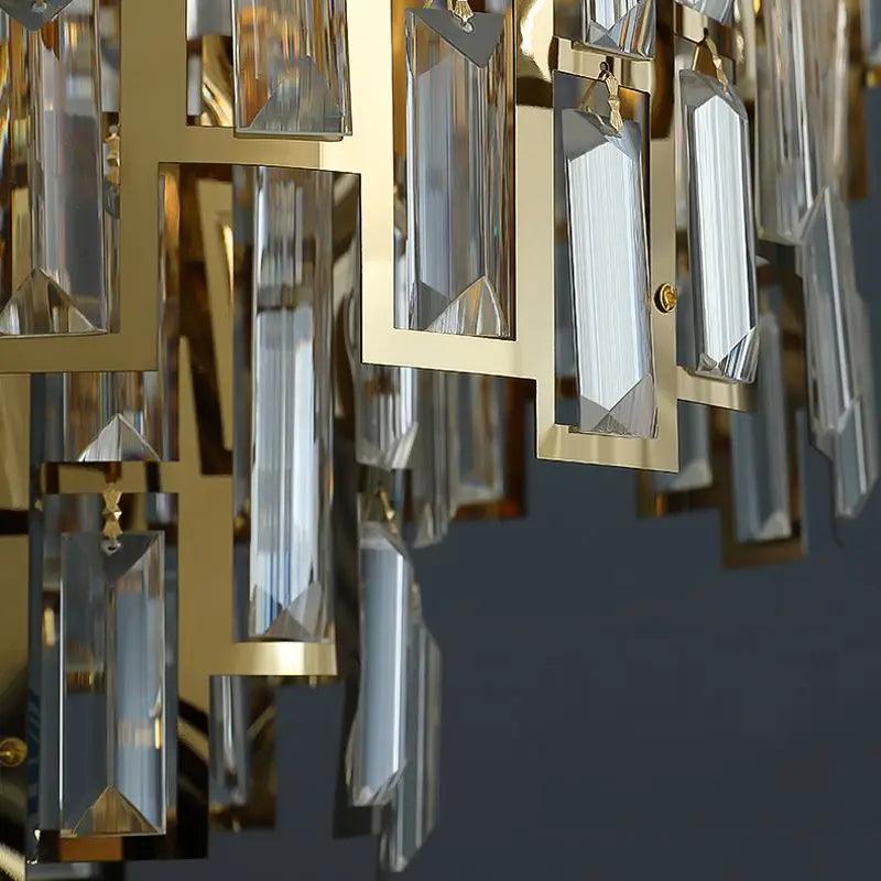 Gold Art Chandelier