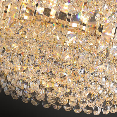 Luis Led Crystal Chandelier - Creating Coziness