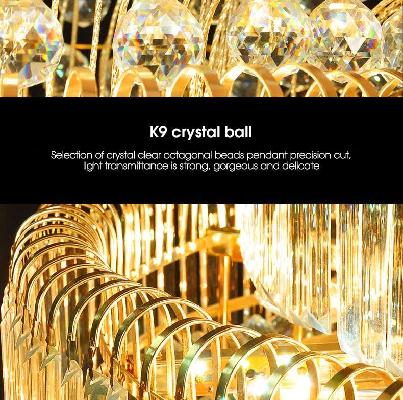 Ariella Crystal Chandelier - Creating Coziness