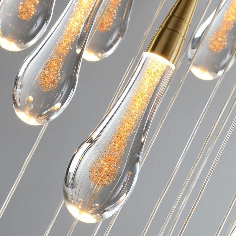 Chandelier Olivia Raindrops - Creating Coziness