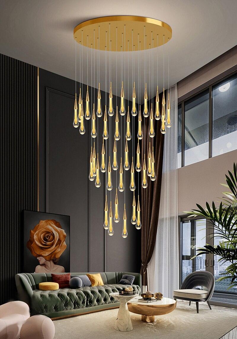 Chandelier Olivia Raindrops - Creating Coziness