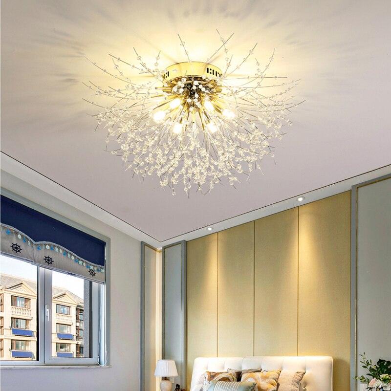 Crystal dandelion chandelier. - Creating Coziness