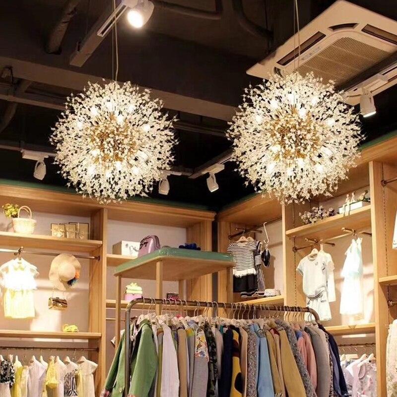 Crystal dandelion chandelier. - Creating Coziness