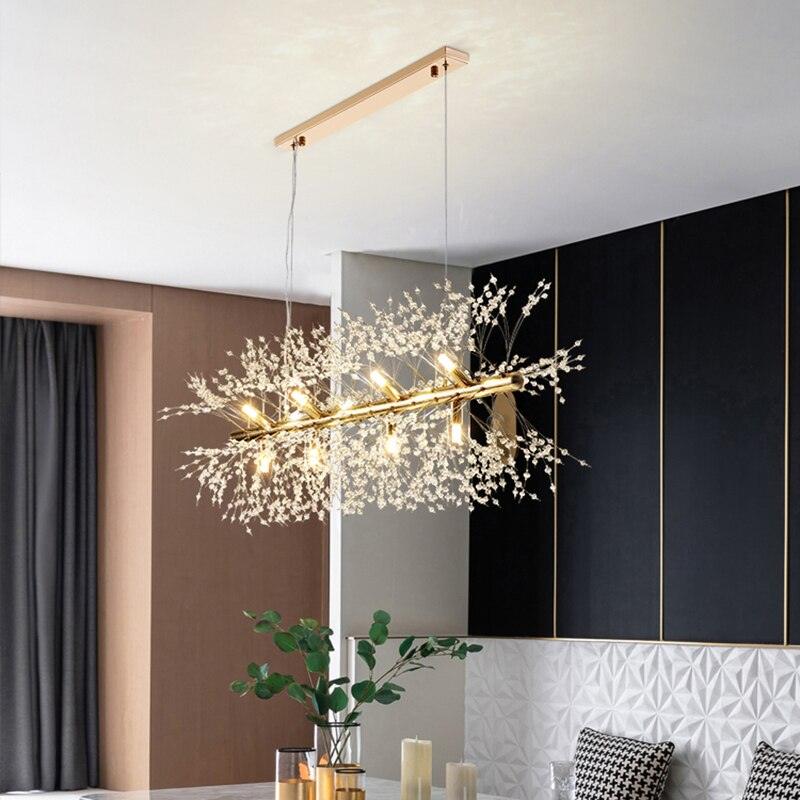 Crystal dandelion chandelier. - Creating Coziness