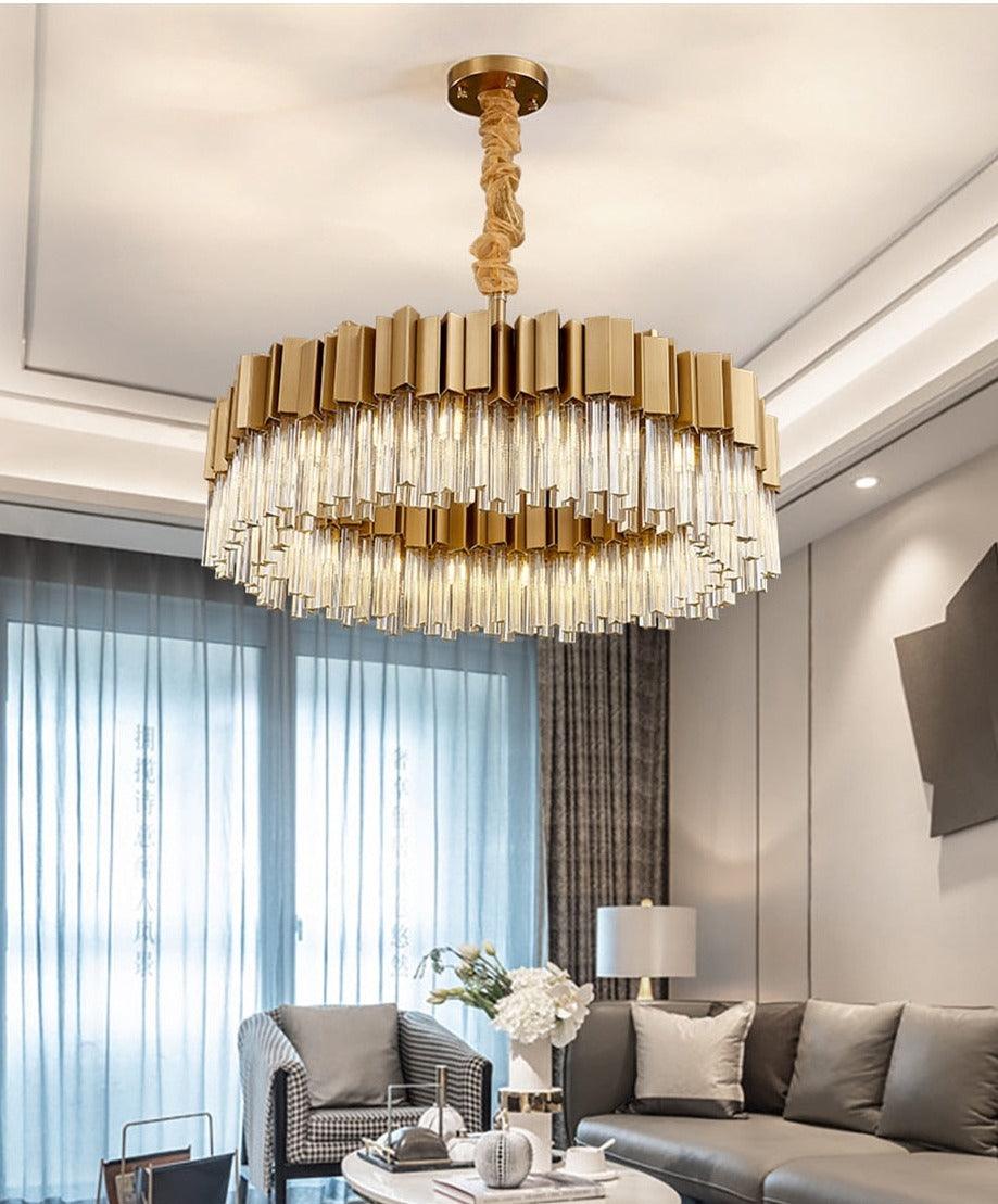 Freso Crystal Chandelier - Creating Coziness