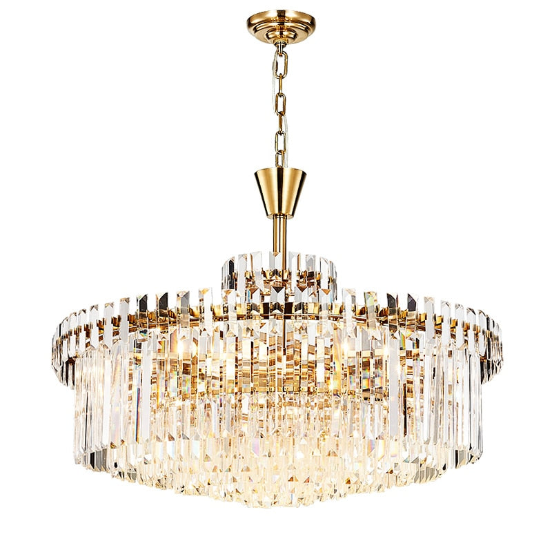 Astera Crystal Chandelier - Creating Coziness