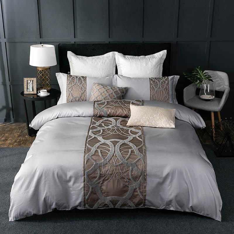 Chain Of Luxury Duvet Cover Set (Egyptian Cotton) - Creating Coziness
