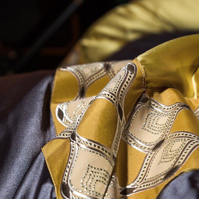 Vintage Luxury Silky Satin Cotton Duvet cover set - Creating Coziness