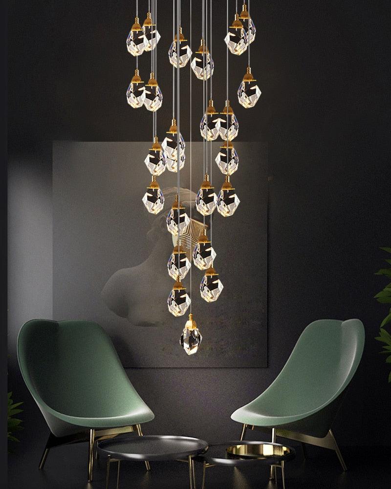 Crystal Chandelier Brilliant Cut 30-46 lights - Creating Coziness