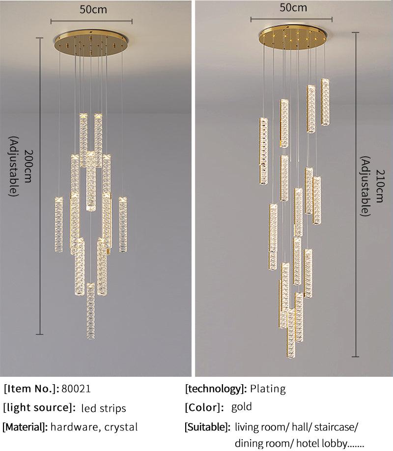 Shining ingot Сhandelier - Creating Coziness